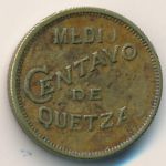 Guatemala, 1/2 centavo, 1946