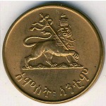 Ethiopia, 5 cents, 1936