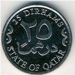 Qatar, 25 dirhams, 2008