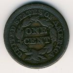 USA, 1 cent, 1840–1857