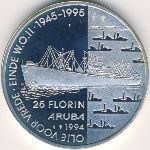 Aruba, 25 florin, 1994