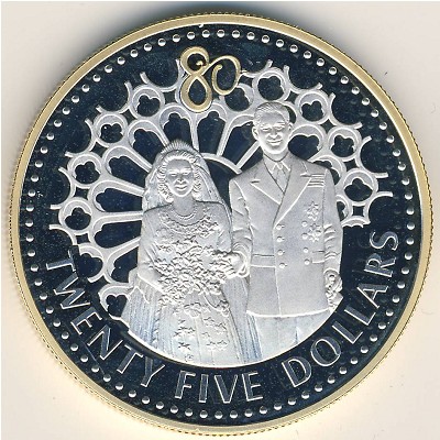 Solomon Islands, 25 dollars, 2006