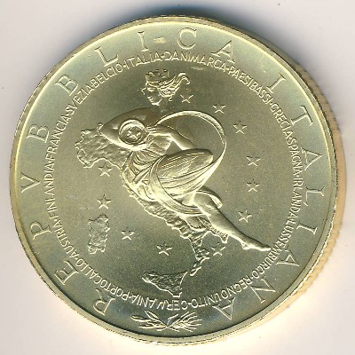 Италия, 10 евро (2003 г.)
