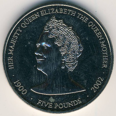 Guernsey, 5 pounds, 2002