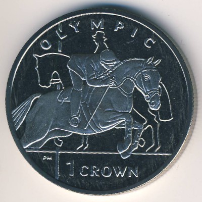 Isle of Man, 1 crown, 2012