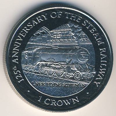 Остров Мэн, 1 крона (1998 г.)