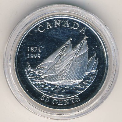 Canada, 50 cents, 1999