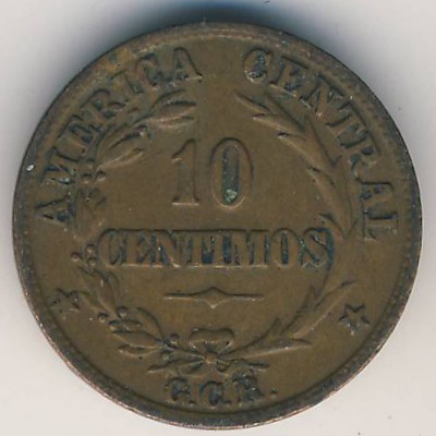 Costa Rica, 10 centimos, 1929
