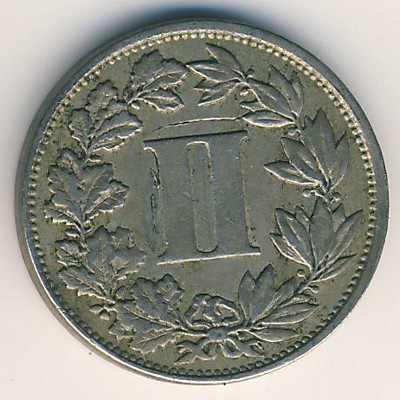 Mexico, 2 centavos, 1882–1883