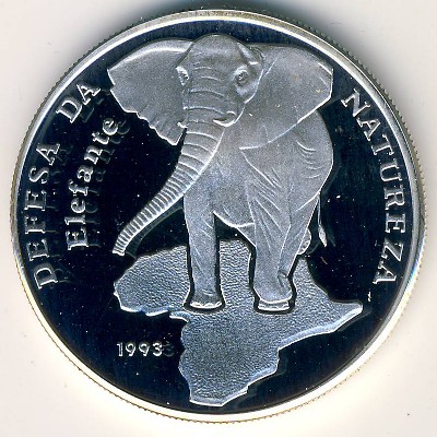 Guinea-Bissau, 10000 pesos, 1993