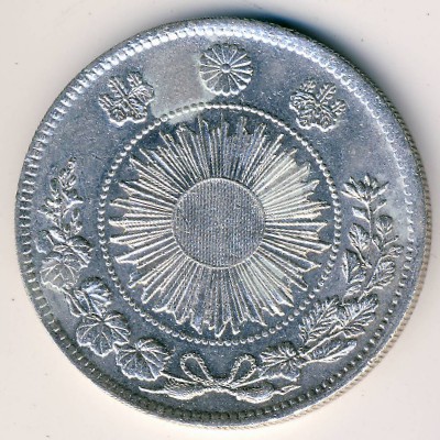 Япония, 1 иена (1870 г.)
