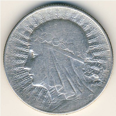 Польша, 5 злотых (1932–1934 г.)