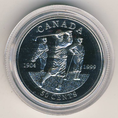 Canada, 50 cents, 1999