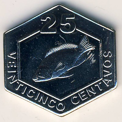 Cabinda., 25 centavos, 2008