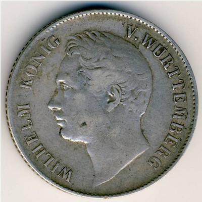 Wurttemberg, 1 gulden, 1839–1841