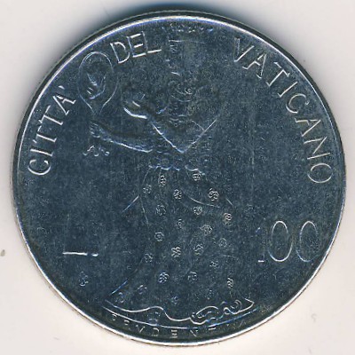 Vatican City, 100 lire, 1979–1980