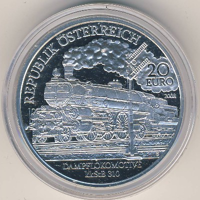 Австрия, 20 евро (2008 г.)