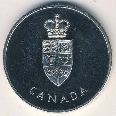 Canada, 1 dollar, 1967