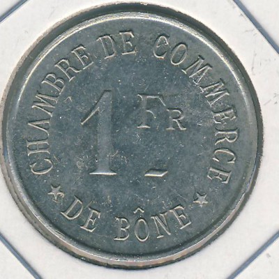 Алжир, 1 франк (1915 г.)