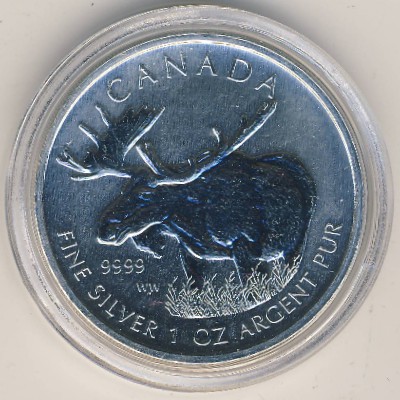 Канада, 5 долларов (2012 г.)