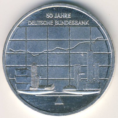 Germany, 10 euro, 2007