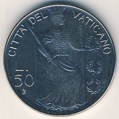 Vatican City, 50 lire, 1979–1980