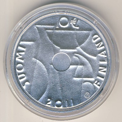 Finland, 10 euro, 2011