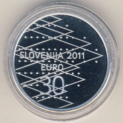 Словения, 30 евро (2011 г.)