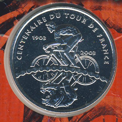 Франция, 1/4 евро (2003 г.)