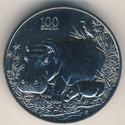 Замбия, 100 квача (1998 г.)