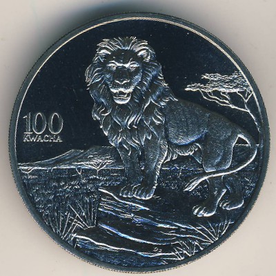 Замбия, 100 квача (1998 г.)