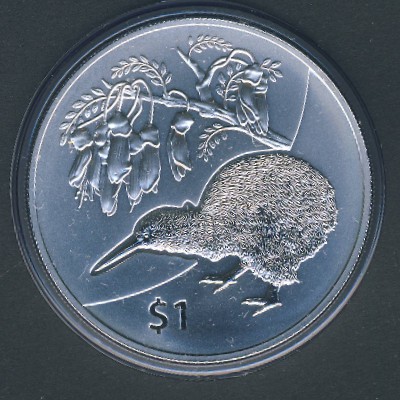 New Zealand, 1 dollar, 2012–2013