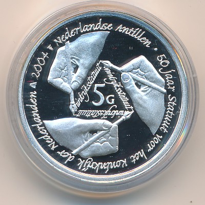 Antilles, 5 gulden, 2004