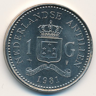 Antilles, 1 gulden, 1980–1985
