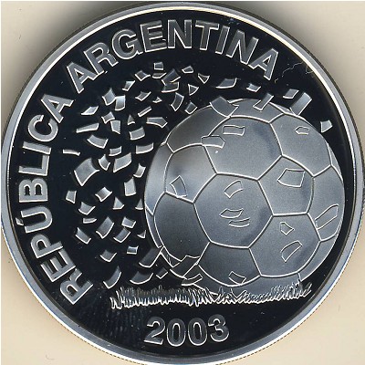 Аргентина, 5 песо (2003 г.)
