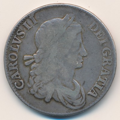 Great Britain, 1 crown, 1663