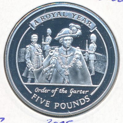 Gibraltar, 5 pounds, 2005