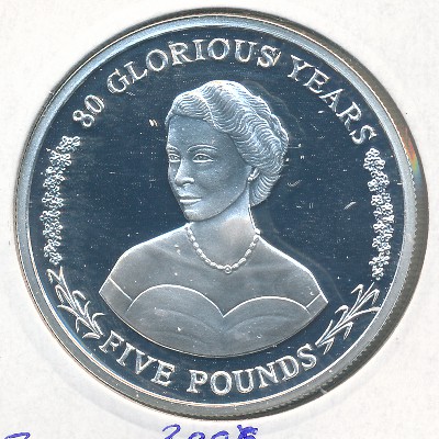 Gibraltar, 5 pounds, 2006