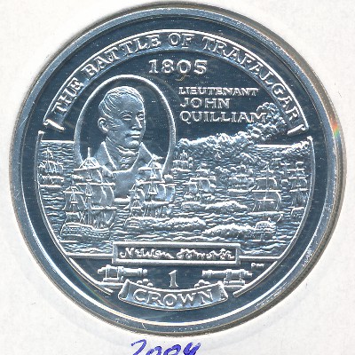 Isle of Man, 1 crown, 2004