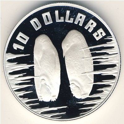 Australia, 10 dollars, 1992