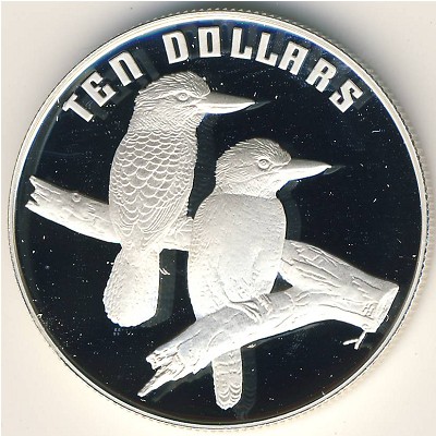 Australia, 10 dollars, 1989