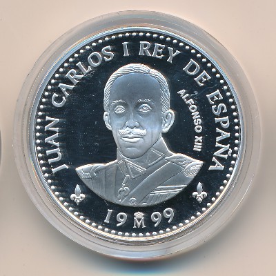 Spain, 2000 pesetas, 1999