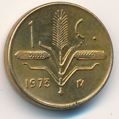 Mexico, 1 centavo, 1970–1973