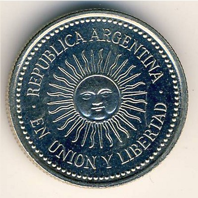 Argentina, 5 centavos, 1993