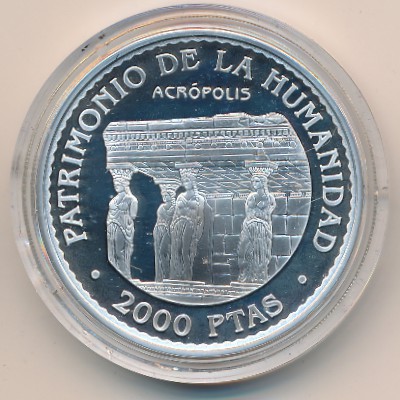 Spain, 2000 pesetas, 1997