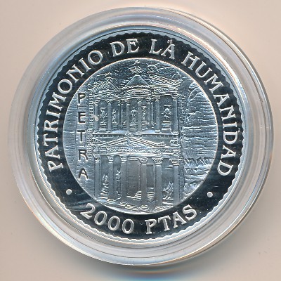 Spain, 2000 pesetas, 1997