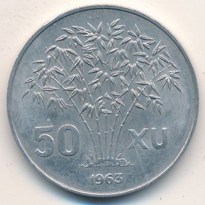 Vietnam, 50 xu, 1963