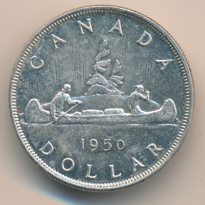 Канада, 1 доллар (1948–1952 г.)