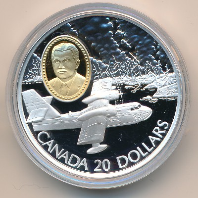 Canada, 20 dollars, 1998