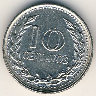 Colombia, 10 centavos, 1972–1979